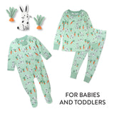 Organic Cotton Celebration Pajamas, Dalmatian Bunny