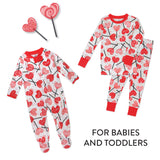 Organic Cotton Celebration Pajamas, Lolly Love