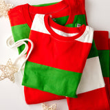 Organic Cotton Holiday Matching Family Pajamas, Bold Holiday