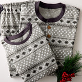 Organic Cotton Holiday Matching Family Pajamas, Pajama Chic