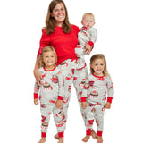 Organic Cotton Holiday Matching Family Pajamas, Hedgehog & Cocoa