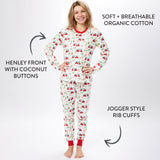 Organic Cotton Holiday Matching Family Pajamas, Have a Ball