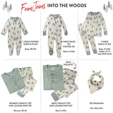 Organic Cotton Holiday Matching Family Pajamas, Into the Woods