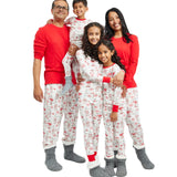 Organic Cotton Holiday Matching Family Pajamas, Moose & Mugs