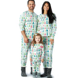 Organic Cotton Holiday Matching Family Pajamas, Feelin Pine