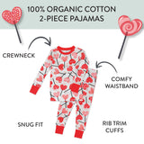 Organic Cotton Celebration Pajamas, Lolly Love